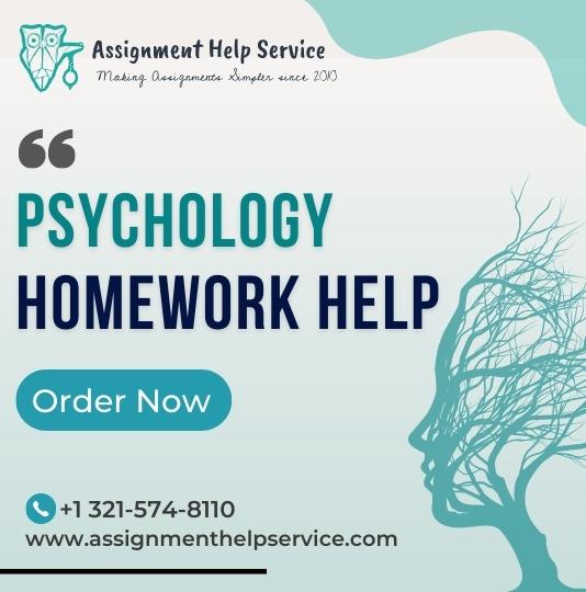 Psychology Homework Help - Psychology Homework By Expert Tutors.