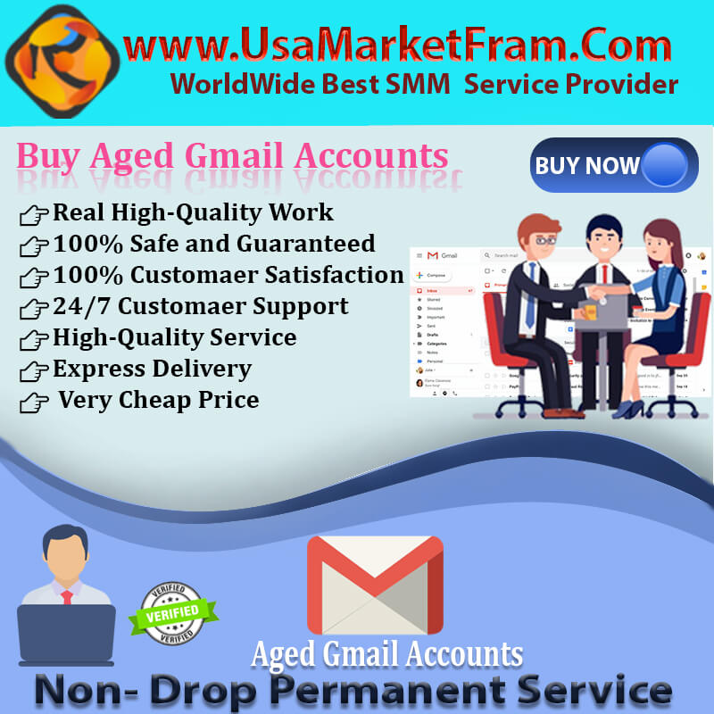 Buy Aged Gmail Accounts - Best Sites (PVA, Bulk, Aged, Old)
