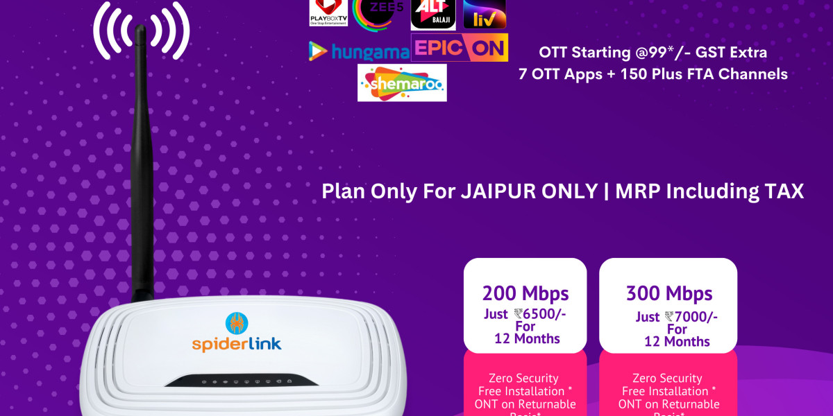 300 Mbps Plans For Jaipur Rajasthan