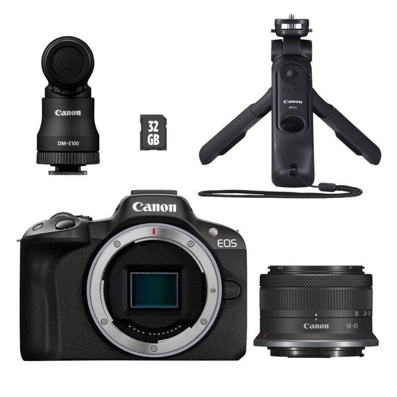 Capture Limitless Possibilities with All New Canon EOS R50 Mirrorless Camera Vlogger Kit