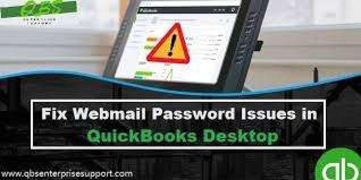 Steps for Fixing the webmail password issues in QuickBooks