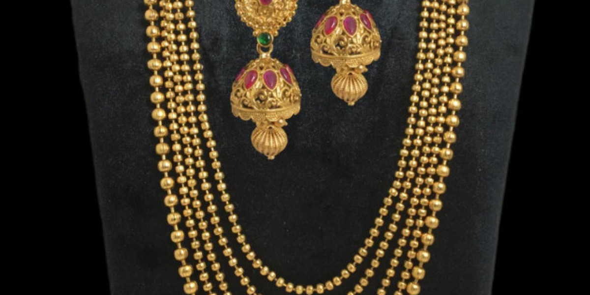 Rani Haar Gold Plated India Long Necklace