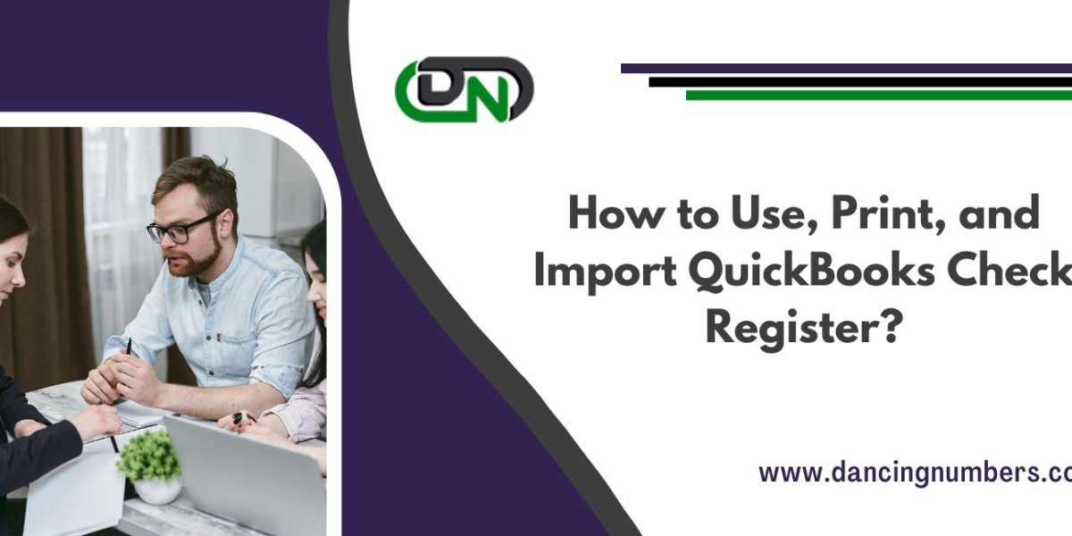 QuickBooks support solution for Print Check Register In QB