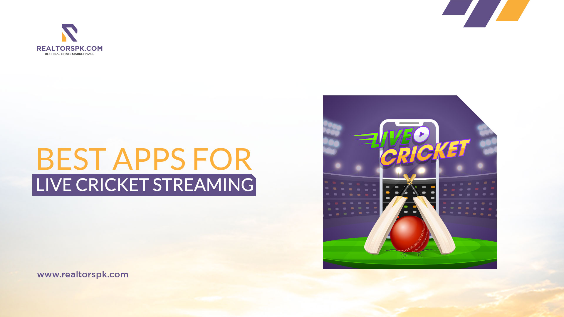 List of Top 10 Live Cricket Streaming Apps For Android and iOS in 2023 | Realtorspk Blog