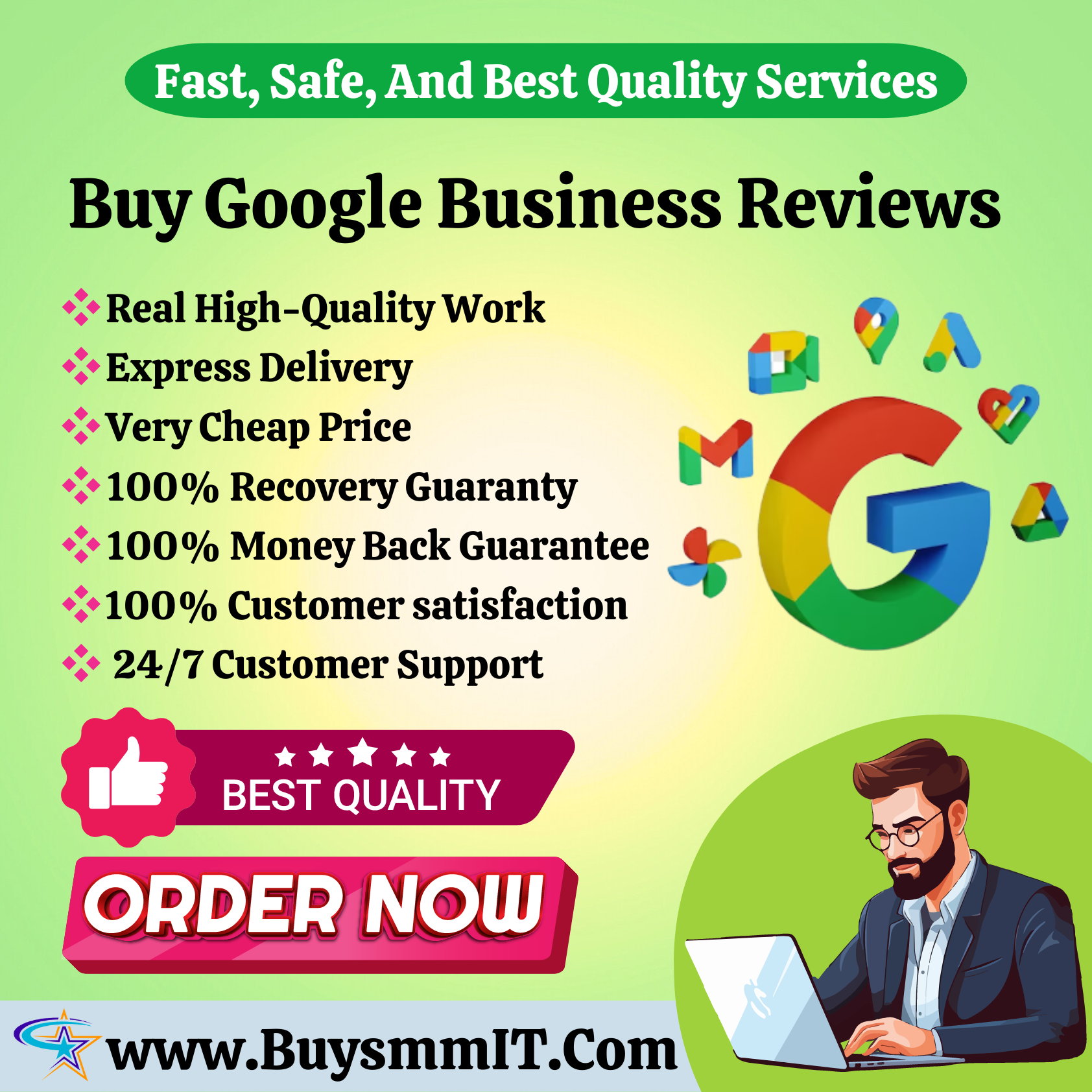 Buy Google Business Reviews - 100% Safe, Permanent, Cheap