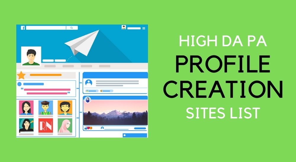 Top 1900+ Free Do-follow High DA Profile Creation Sites List
