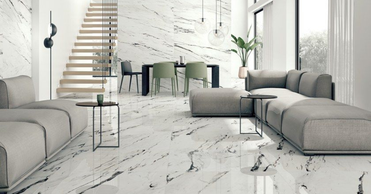4 Types of Marble Flooring for Your Home | Melange Stones
