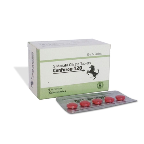 Buy Cenforce 120 [Generic Sildenafil] Online | Get Rid of ED