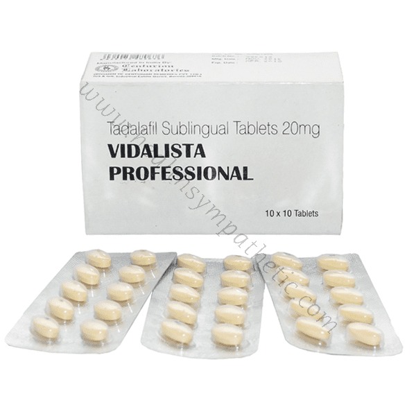 Buy Vidalista Professional 20 mg | 100% Great Quality | Book Now
