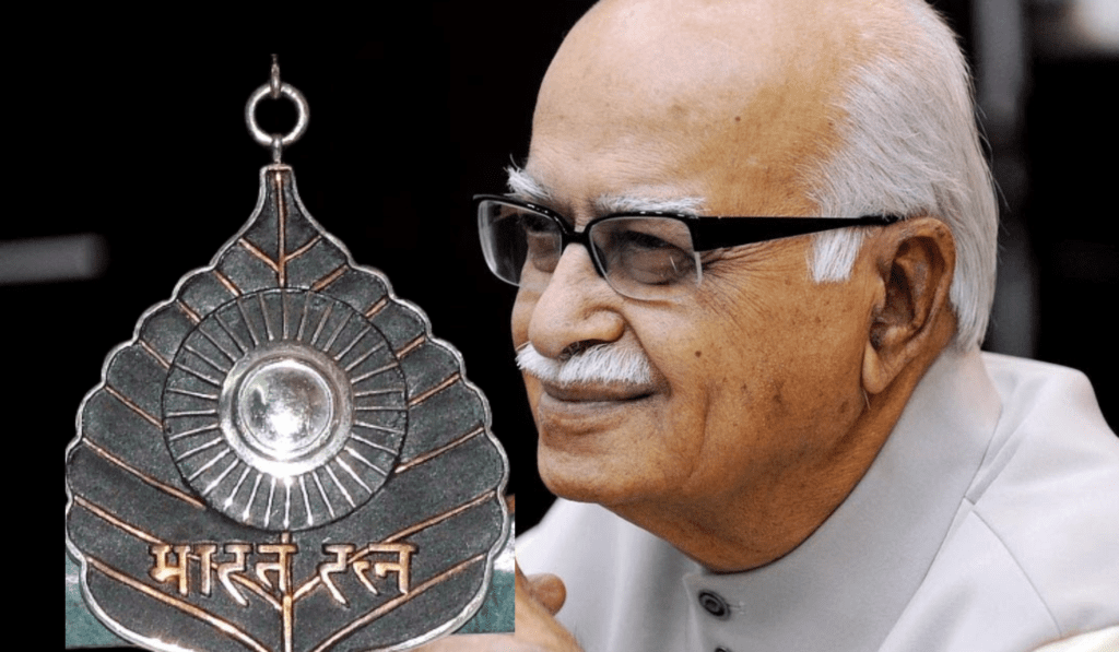 BJP Leader Lal Krishna Advani Receives Bharat Ratna, India Highest Civilian Award » USBLOGAKY