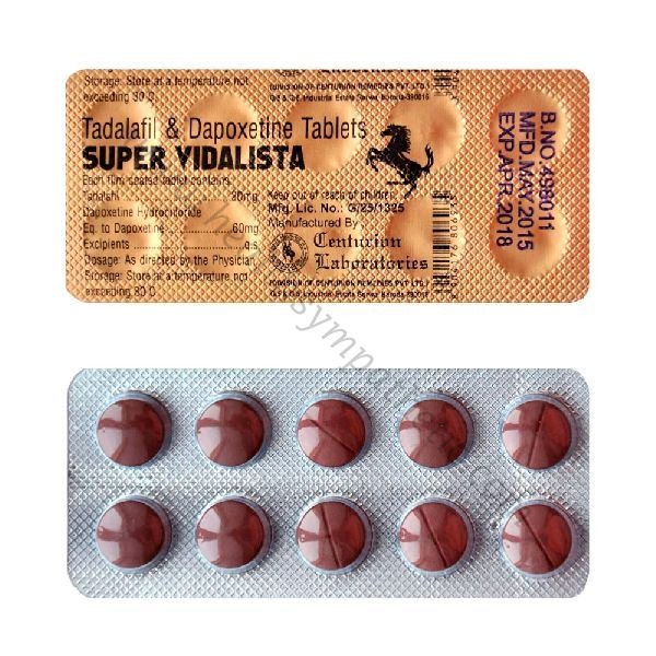 Buy Super Vidalista | Buy ED Pill @ 20% Off + Free Delivery!