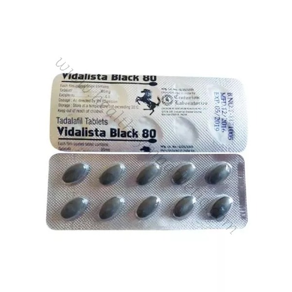Buy Vidalista Black 80 MG |A Best Strong Erection Supplement