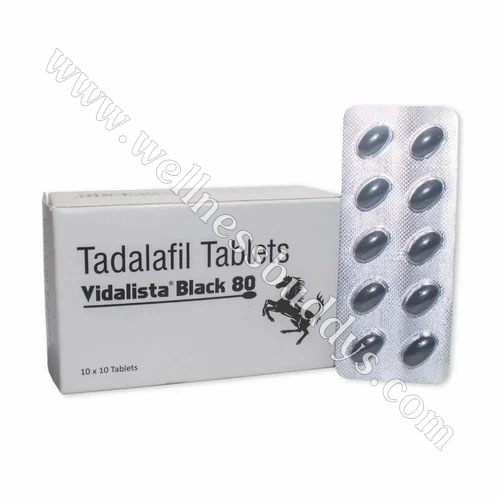 Buy Vidalista Black 80 mg at Best Price | Trusted Generic