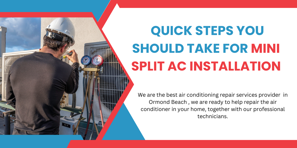 Quick Steps You Should Take For Mini Split AC Installation
