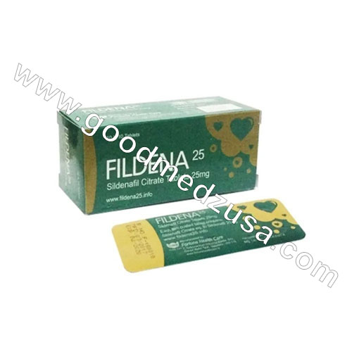 Fildena 25 Mg [Sildenafil Citrate] | ED Pills | Order it now
