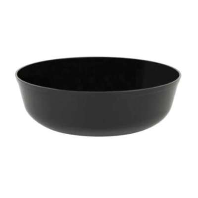 16 oz. Black Round Soup Bowls (10 Count) - Edge Profile Picture