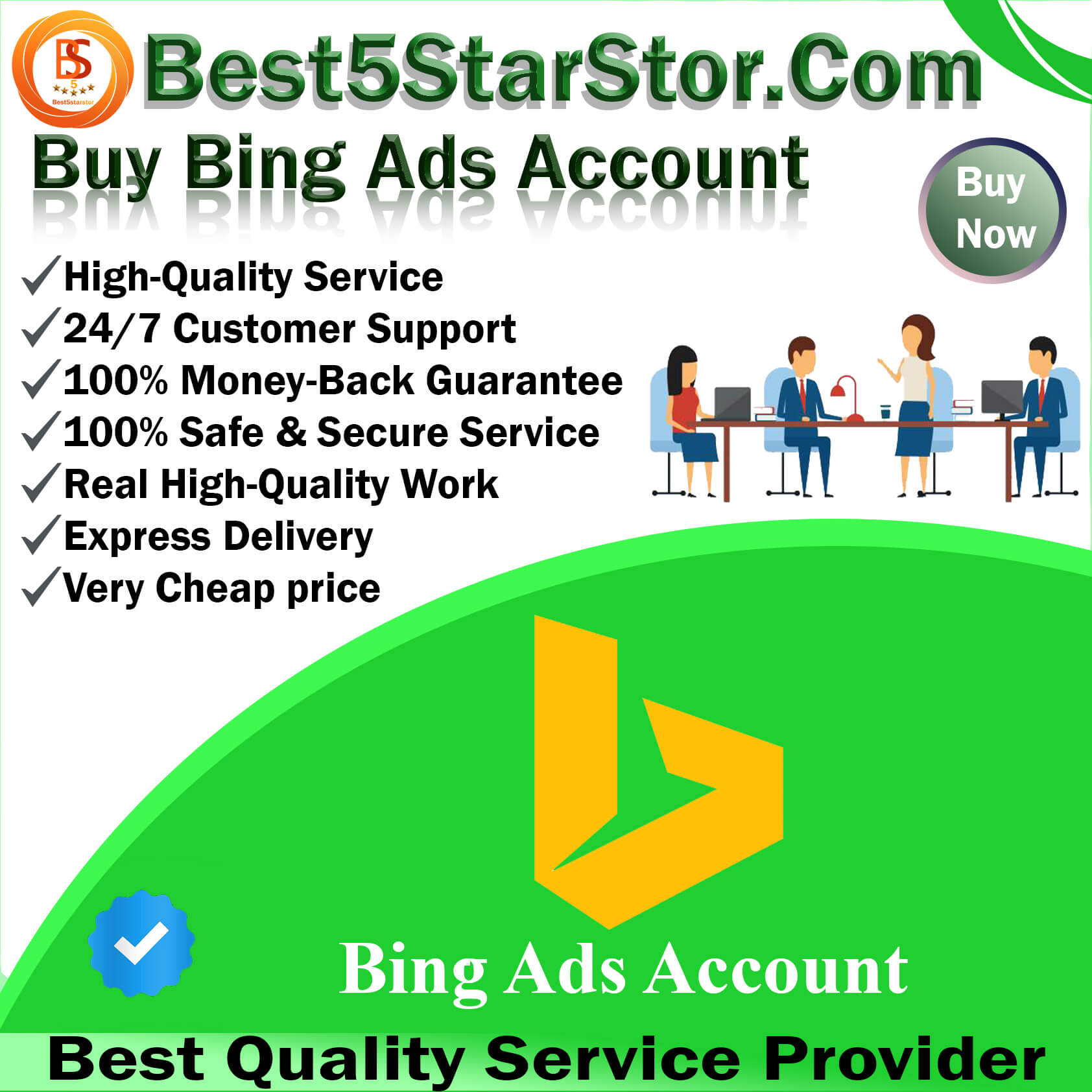Buy Bing Ads Account - 100% Verified & Active Account