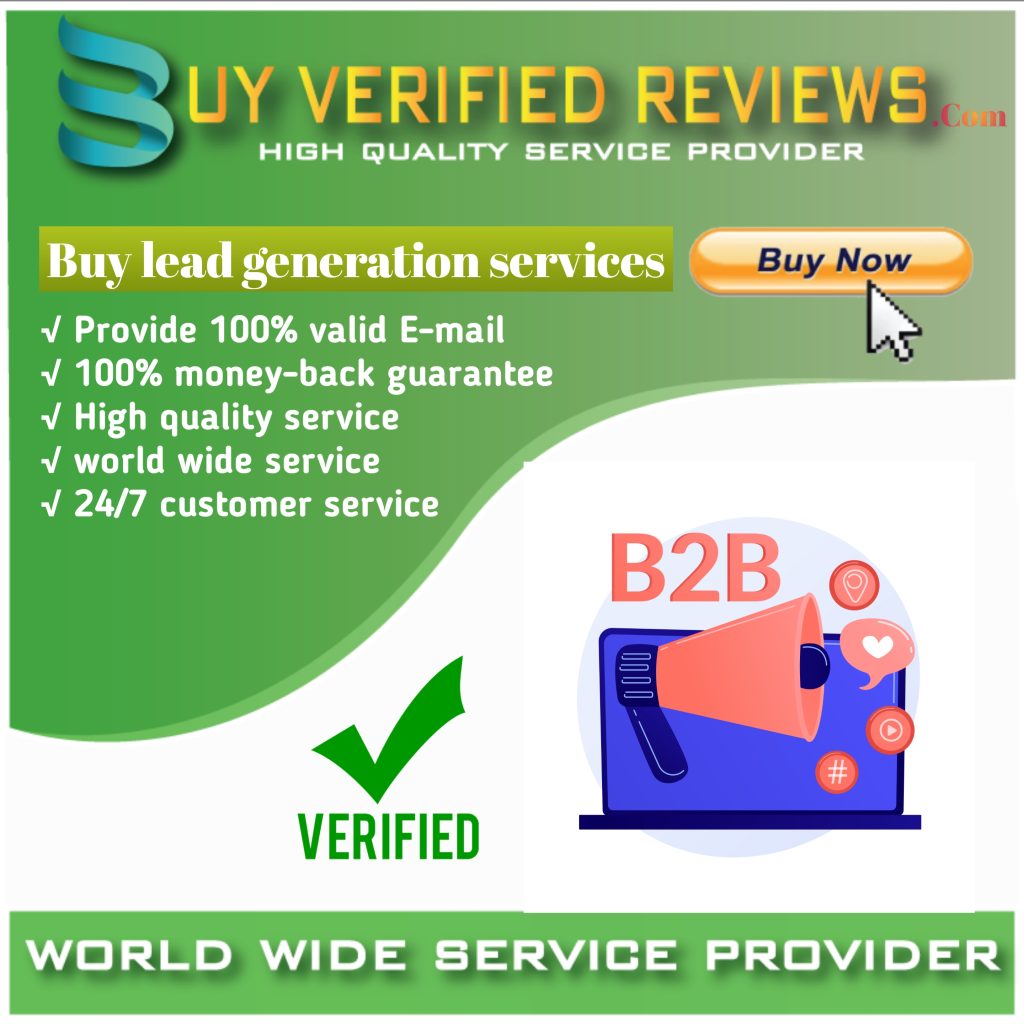 Lead generation services | 100% First grow your business