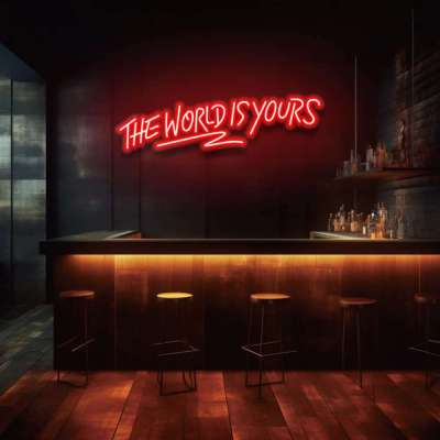 The World Is Yours - LED Neon Sign Profile Picture