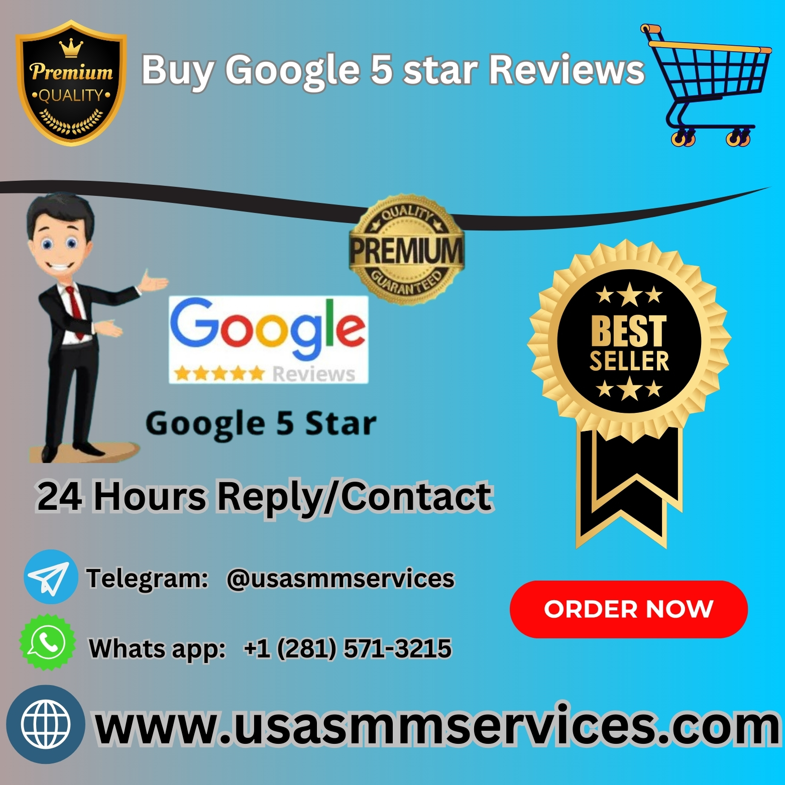 Buy 5 Star Google Reviews - 5 star & Positive usasmmservices