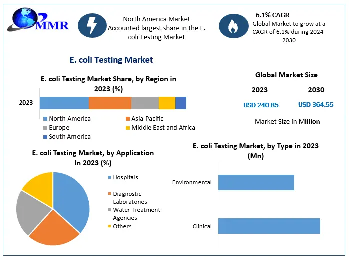 E. coli Testing Market Size, Share, Trends, Demands, Key Players, Emerging Technologies and Potential of Industry till 2029
