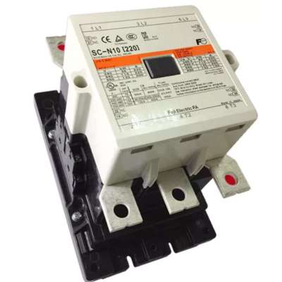 Fuji Electric Magnetic Contactor 260A with 2NO and 2NC 200v Coil Voltage SC-N10 Profile Picture