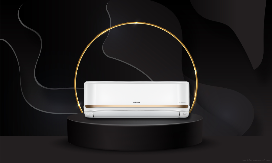 Stay Cool with Hitachi India's 2 Ton 5 Star Split Air Conditioner!